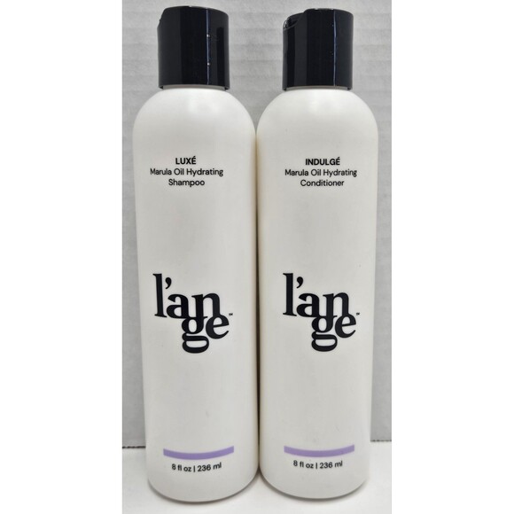l’ange Luxe Marula Oil Hydrating Shampoo And Indulge Conditioner 8oz New - Picture 1 of 2